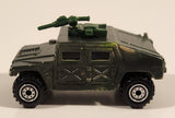 1993 Hot Wheels Color FX Military Machines Humvee Olive Green To Light Tan Die Cast Toy Car Vehicle