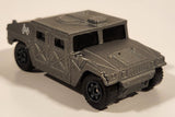 2025 Matchbox Jurassic World Rebirth Humvee Metalflake Grey Die Cast Toy Car Vehicle