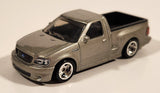 2021 Hot Wheels Car Culture: Hyper Haulers '99 Ford F-150 SVT Lightning Pickup Truck Metalflake Silver Die Cast Toy Car Vehicle