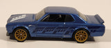2021 Hot Wheels Replica Entertainment: Forza Horizon 4 Nissan Skyline H/T 2000GT-X Metalflake Blue Die Cast Toy Car Vehicle