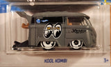 2023 Hot Wheels Surf's Up Kool Kombi Matte Dark Gray Die Cast Toy Car Vehicle New in Package