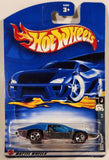 2002 Hot Wheels Red Lines Side Kick Metalflake Blue Die Cast Toy Car Vehicle New in Package
