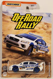 2020 Matchbox Off Road Rally 2015 Subaru WRX STI White Die Cast Toy Car Vehicle New in Package