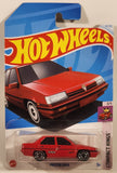 2024 Hot Wheels Compact Kings Proton Saga Red Die Cast Toy Car Vehicle New in Package