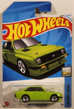 2024 Hot Wheels Factory Fresh Ford Escort RS2000 Neon Green Die Cast Toy Car Vehicle New in Package