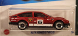 2023 Hot Wheels Retro Racers Alfa Romeo GTV6 3.0 Red Die Cast Toy Car Vehicle New in Package