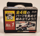 Asahi Soft Drinks Super H2O No. 1 B-A-R Honda 007 Takuma Sato Miniature Model Kit Toy Race Car Vehicle Part New in Package
