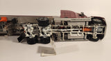 Franklin Mint Precision Models 1993 Mack Truck Semi Tanker Trailer Dark Red 1:32 Scale Die Cast Toy Car Vehicle Missing Parts