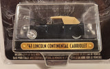 1999 Racing Champions Mint Motor Trend Magazine 50th Anniversary '41 Lincoln Continental Cabriolet Dark Blue with Tan Roof Die Cast Toy Car Vehicle with Display Case New in Package
