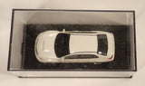 Suburu WRX STI Pearl White Die Cast Toy Car Vehicle In Display Case