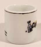 NHL Stanley Cup Crazy Mini Mug Edmonton Oilers 1985 Champs With Opponent & Score