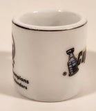 NHL Stanley Cup Crazy Mini Mug Edmonton Oilers 1984 Champs With Opponent & Score