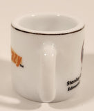 NHL Stanley Cup Crazy Mini Mug Edmonton Oilers 1984 Champs With Opponent & Score In Plastic Capsule