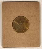 2002 Coca Cola Canadian Olympic Team NHLPA Joe Sakic NHL Hockey Player Metal Coin In Protector Sleeve