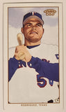 2002 Topps 206 Mini Polar Bear MLB Baseball Series #246 Ivan Rodriguez Texas Rangers Sports Trading Card