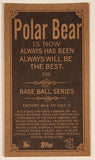 2002 Topps 206 Mini Polar Bear MLB Baseball Series #246 Ivan Rodriguez Texas Rangers Sports Trading Card