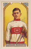 1991 Hockey Immortals C55 A Lancaster Reprint 1911-12 Imperial Tobacco Hockey Players No. 33 Gordon Roberts Wanderers Mini Sports Trading Card