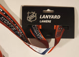 JF Sports Canada 2017 NHL Stanley Cup Playoffs Edmonton Oilers Lanyard and Ticket Pass Holder with Tag