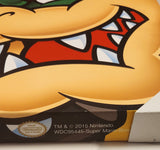 2015 Pyramid America Nintendo Super Mario Bowser 16" x 16" Canvas Wall Art Picture New in Package