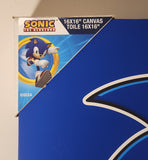 Pyramid America Sega Sonic The Hedgehog 16" x 16" Canvas Wall Art Picture New in Package