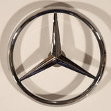 Mercedes-Benz 4 1/2" Silver Tone Emblem Badge