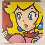 2015 Pyramid America Nintendo Super Mario Princess Peach 16" x 16" Canvas Wall Art Picture New in Package