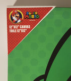 2019 Pyramid America Nintendo Super Mario Luigi 12" x 12" Canvas Wall Art Picture New in Package