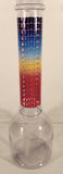 Slurpee Reusable 17 1/2" Tall Clear Plastic Drinking Cup with Lid and Straw