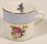 Rosina Bone China Espresso Demitasse Cup and Saucer Set Made in England