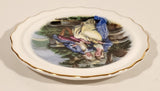 Vintage Royal Grafton Fine Bone China Colonial Couple on Bench in Garden 4" Trinket Dish Plate