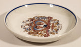 Vintage Midwinter Fine Tableware Staffordshire England H. R. H. Prince Charles Lady Diana Spencer To Commemorate Their Marriage Ich Dien 29th July 1981 Blue Rimmed  4" Trinket Dish Plate