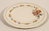 Vintage Swinnertons Staffordshire England "Majestic Vellum" Mixed Flowers 6 1/2" Desert Plate