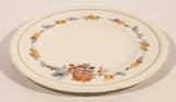 Vintage Swinnertons Staffordshire England "Majestic Vellum" Mixed Flowers 6 1/2" Desert Plate
