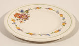 Vintage Swinnertons Staffordshire England "Majestic Vellum" Mixed Flowers 6 1/2" Desert Plate