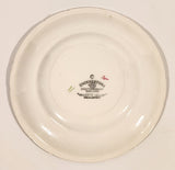 Vintage Swinnertons Staffordshire England "Majestic Vellum" Mixed Flowers 6 1/2" Desert Plate