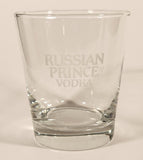 Russian Prince Vodka 4" Glass Cup