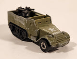 1977 Hot Wheels Flying Colors Gun Bucket Army Olive Green Die Cast Toy Car Vehicle
