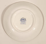 Vintage 1965 Royal Albert Bone China England Memory Lane Blue Flowers Tea Cup & Saucer Set