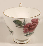 Vintage Paragon Pink Carnation Flowers Tea Cup & Saucer Set