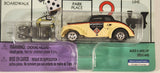 2000 RC2 Playing Mantis Johnny Lightning Monopoly 1933 Willy's Cream and Black Die Cast Toy Car Vehicle with Bonus Game Token New in Package