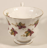 Vintage Royal Albert From Sea To Sea Fall Autumn Maple Leaf Pattern Tea Cup & Saucer Set