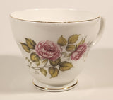 Vintage Duchess Bone China England Edithe Pink Flowers Tea Cup