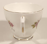 Vintage Duchess Bone China England Edithe Pink Flowers Tea Cup