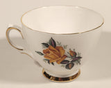 Vintage Ridgway Potteries Ltd Colclough Yellow Rose Flowers Tea Cup