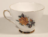 Vintage Ridgway Potteries Ltd Colclough Yellow Rose Flowers Tea Cup
