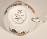 Vintage Ridgway Potteries Ltd Colclough Yellow Rose Flowers Tea Cup