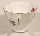 Vintage Royal Albert Bone China England Red Rose Flowers Tea Cup & Saucer Set
