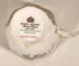 Vintage Royal Albert Bone China England Traditional British Songs Series Of Six John Peel Fox Hunt Horses and Dogs Tea Cup & Saucer Set