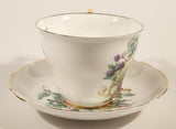 Vintage Regency Genuine Bone China England Apple Grapes and Berries Fruits Tea Cup & Saucer Set
