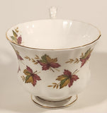 Vintage Royal Albert From Sea To Sea Fall Autumn Maple Leaf Pattern Tea Cup & Saucer Set
